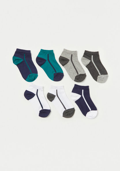 Juniors Striped Socks - Set of 7-Socks-image-0