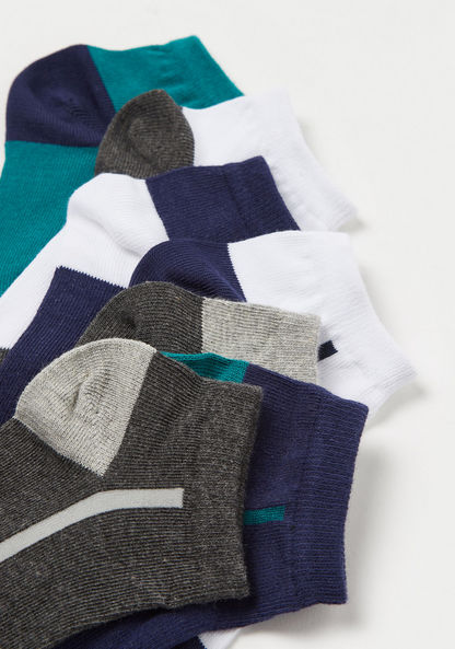 Juniors Striped Socks - Set of 7-Socks-image-2