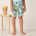 Disney Mickey and Friends Print T-shirt and Shorts Set-Pyjama Sets-thumbnailMobile-2