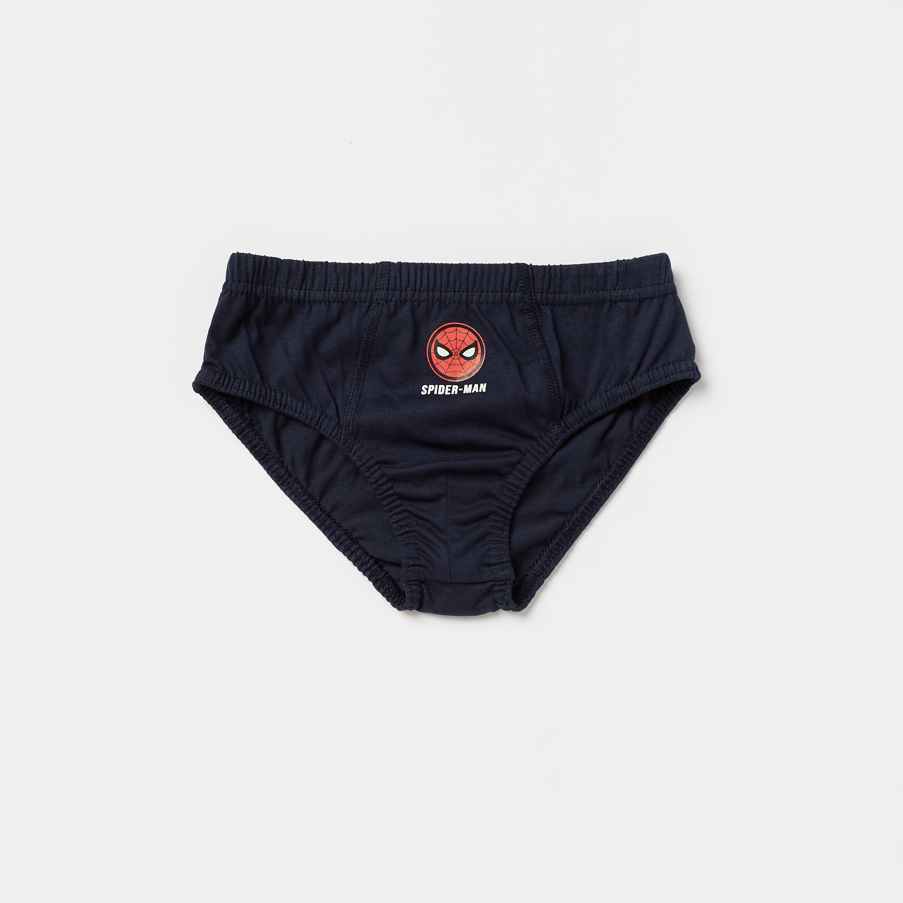 Spider-Man Print Briefs - Set of 3-baby-boys-clothing-innerwear-image-3
