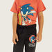 SEGA Sonic the Hedge Hog Print T-shirt and Pyjama Set-Nightwear-thumbnailMobile-3