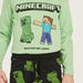 Minecraft Print T-shirt and Pyjama Set-Nightwear-thumbnailMobile-3