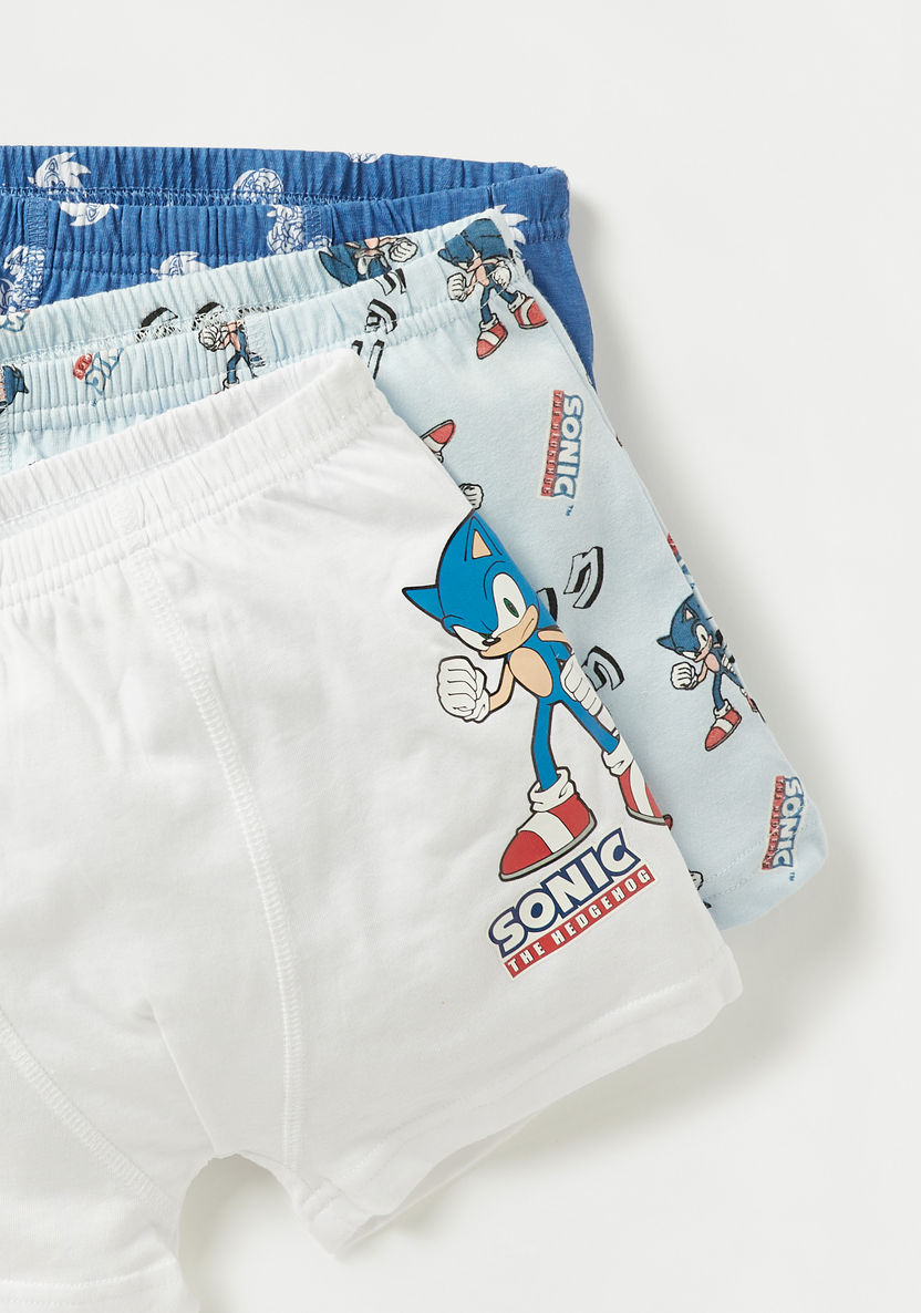 Buy Baby Boys' SEGA Sonic the Hedgehog Print Boxers - Set of 3 Online