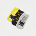 Batman Print Ankle Length Socks - Set of 3-Socks-thumbnailMobile-1