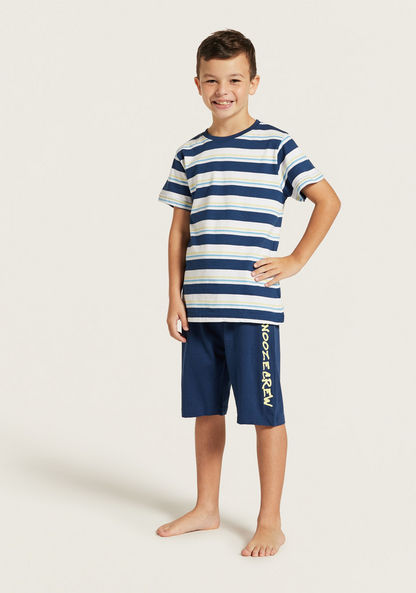 Juniors Assorted T-shirt and Pyjamas - Set of 2-Nightwear-image-6