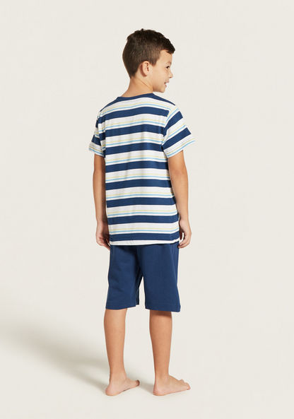 Juniors Assorted T-shirt and Pyjamas - Set of 2-Nightwear-image-7