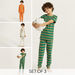 Juniors Printed T-shirt and Pyjamas - Set of 3-Nightwear-thumbnailMobile-0