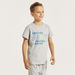 Juniors Printed T-shirts and Pyjamas - Set of 3-Nightwear-thumbnail-2