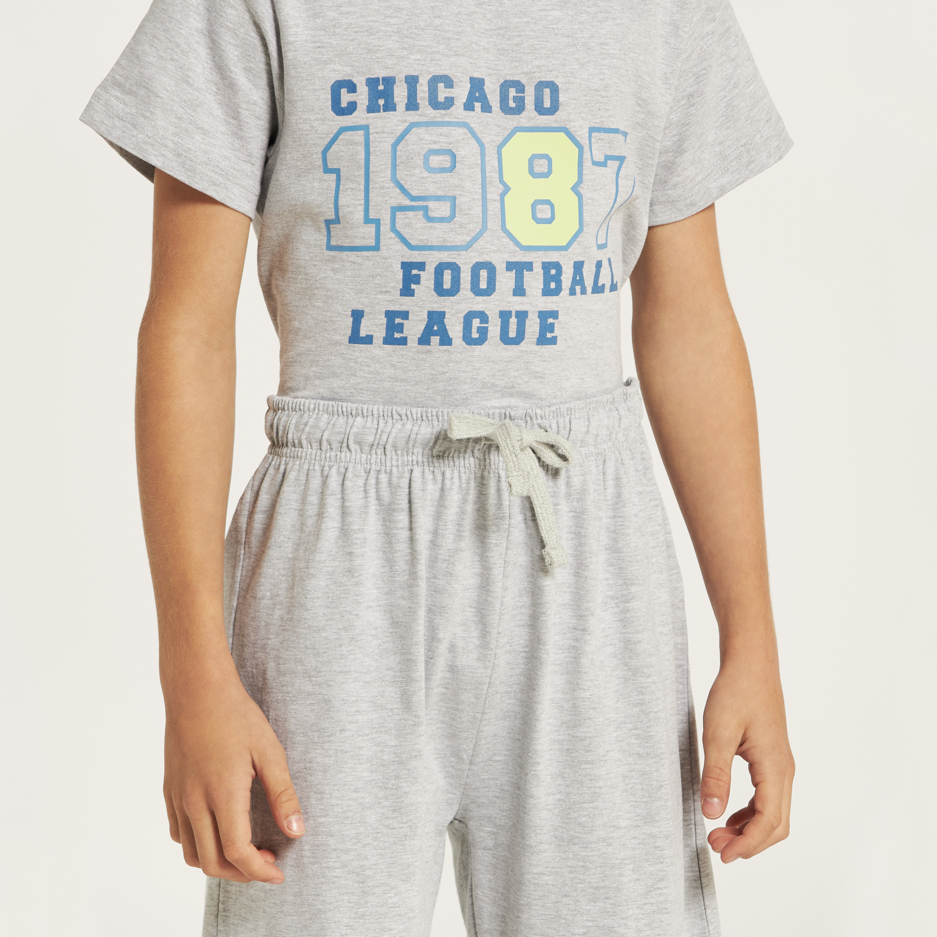 Juniors Printed T-shirts and Pyjamas - Set of 3-boys-clothing-nightwear-image-5