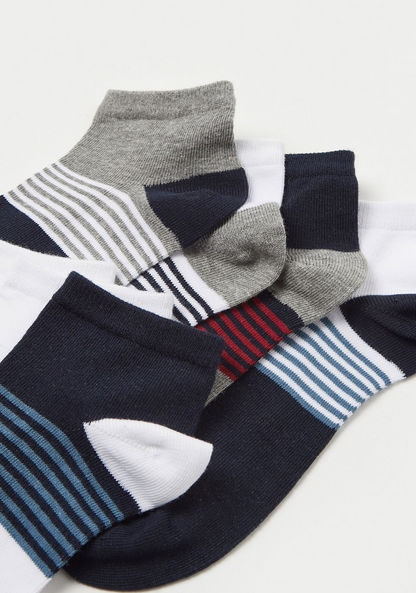 Juniors Striped Socks - Set of 7-Socks-image-2