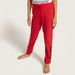 Spider-Man Print T-shirt and Pyjama Set-Nightwear-thumbnail-2