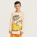 Garfield Print T-shirt and Pyjama Set-Nightwear-thumbnail-1