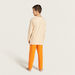 Garfield Print T-shirt and Pyjama Set-Nightwear-thumbnailMobile-4