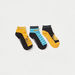 Garfield Print Ankle Length Socks - Set of 3-Socks-thumbnail-0