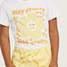 Juniors Printed Short Sleeves T-shirt and Pyjama Set-Pyjama Sets-thumbnailMobile-3