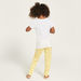 Juniors Printed Short Sleeves T-shirt and Pyjama Set-Pyjama Sets-thumbnail-4