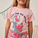 Juniors Ice Cream Print T-shirt and Pyjama Set-Pyjama Sets-thumbnailMobile-3