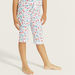 Juniors Printed T-shirt and Pyjama - Set of 3-Pyjama Sets-thumbnail-3