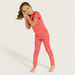 Juniors Printed T-shirt and Pyjama - Set of 3-Pyjama Sets-thumbnailMobile-8