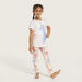 Juniors Unicorn Print T-shirt and Pyjamas - Set of 3-Pyjama Sets-thumbnailMobile-1