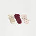Juniors Printed Ankle Length Socks with Frill Detail - Set of 3-Socks-thumbnailMobile-0