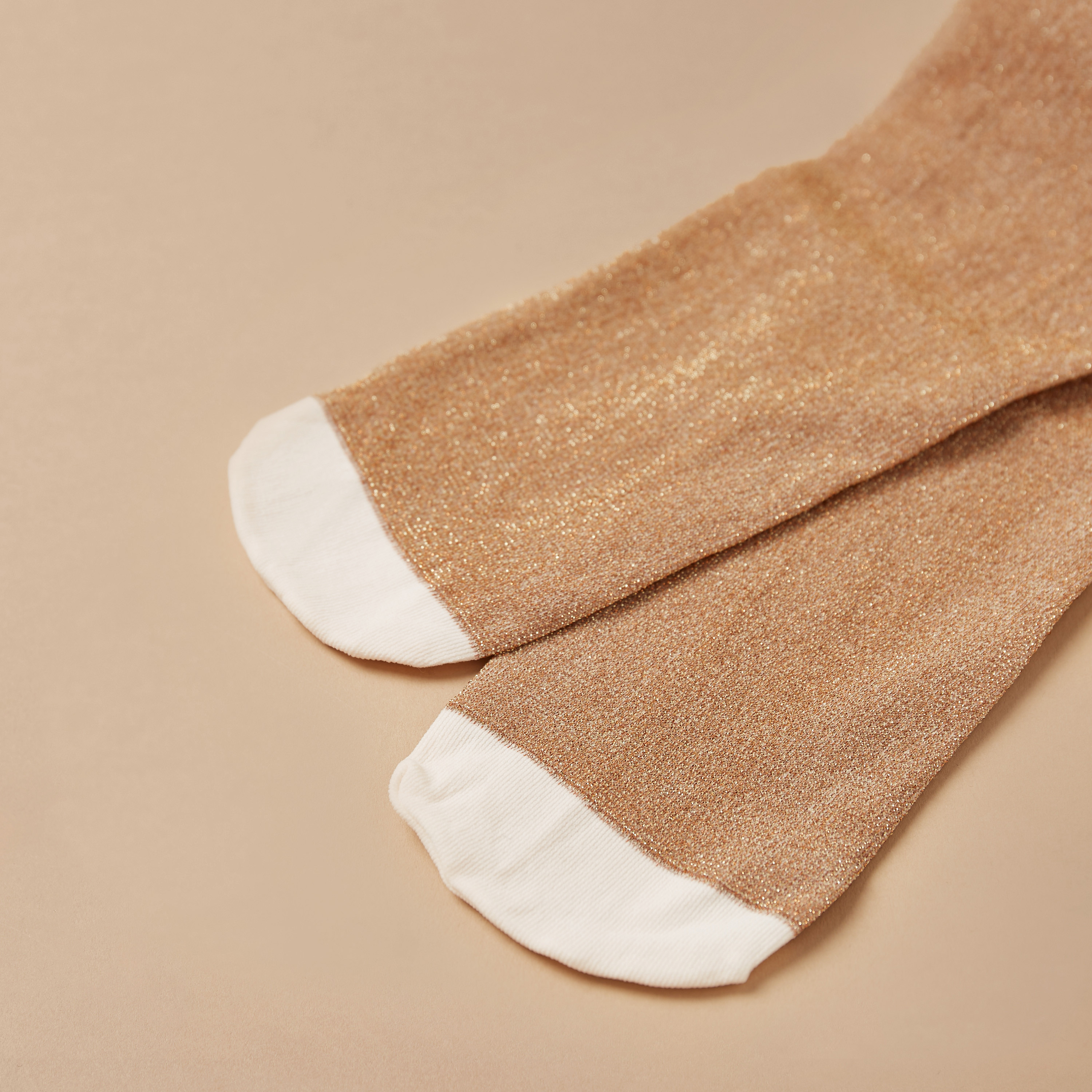 كولون بارز الملمس بخصر مطاطي من جونيورز-girls-accessories-socks-image-2