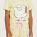 Sanrio Hello Kitty Print T-shirt and Pyjama Set-Pyjama Sets-thumbnail-3