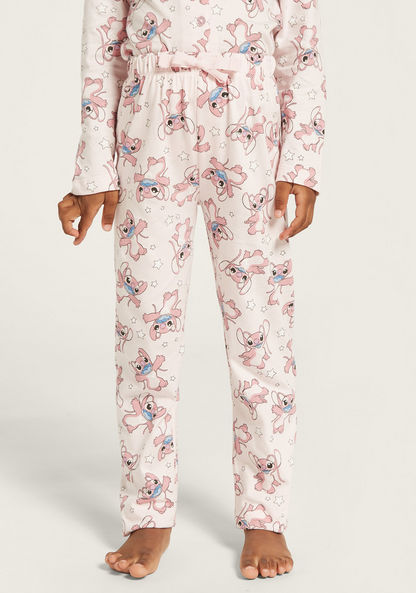 Disney All-Over Lilo & Stitch Print Shirt and Pyjama Set-Nightwear-image-2