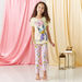 Disney Daisy Duck Print T-shirt and Pyjama Set-Pyjama Sets-thumbnail-0