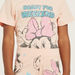 Disney Minnie Mouse Embellished T-shirt and Pyjama Set-Pyjama Sets-thumbnail-3