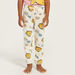 Disney Garfield Print T-shirt and Pyjama Set-Nightwear-thumbnail-2