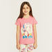 TV Tokyo Sakura Print Short Sleeves T-shirt and Pyjama Set-Nightwear-thumbnailMobile-1