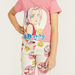 TV Tokyo Sakura Print Short Sleeves T-shirt and Pyjama Set-Nightwear-thumbnailMobile-3