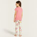 TV Tokyo Sakura Print Short Sleeves T-shirt and Pyjama Set-Nightwear-thumbnail-4