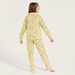 Juniors All-Over Lemon Print Shirt and Elasticated Pyjama Set-Nightwear-thumbnailMobile-4