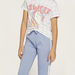 Juniors Printed Round Neck T-shirt and Pyjama Set-Nightwear-thumbnailMobile-3
