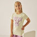 Juniors Butterfly Print T-shirt and Pyjama Set-Nightwear-thumbnail-1