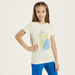 Juniors Printed T-shirts and Pyjamas - Set of 3-Nightwear-thumbnail-2
