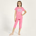 Juniors Mermaid Print T-shirt and Pyjama - Set of 3-Nightwear-thumbnailMobile-6