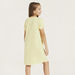 Juniors Printed Night Dress with Round Neck and Short Sleeves-Nightwear-thumbnailMobile-3