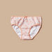 Juniors Printed Briefs with Elasticated Waistband and Bow Applique - Set of 7-Panties-thumbnail-2