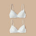 Juniors Solid Padded Bra with Hook and Eye Closure - Set of 2-Bras-thumbnail-0