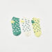 Juniors Floral Print Ankle Length Socks - Set of 3-Socks-thumbnailMobile-0