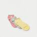 Juniors Floral Detail Ankle Length Socks - Set of 3-Socks-thumbnailMobile-1