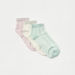 Juniors Textured Ankle Length Socks - Set of 3-Socks-thumbnail-1