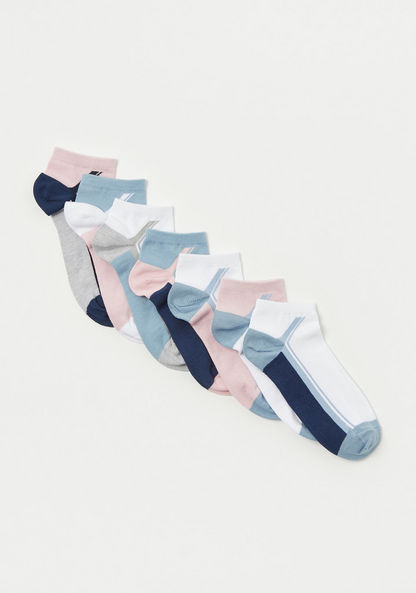 Juniors Solid Socks - Set of 7-Socks-image-1