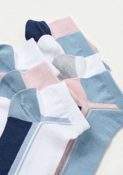 Juniors Solid Socks - Set of 7-Socks-image-2