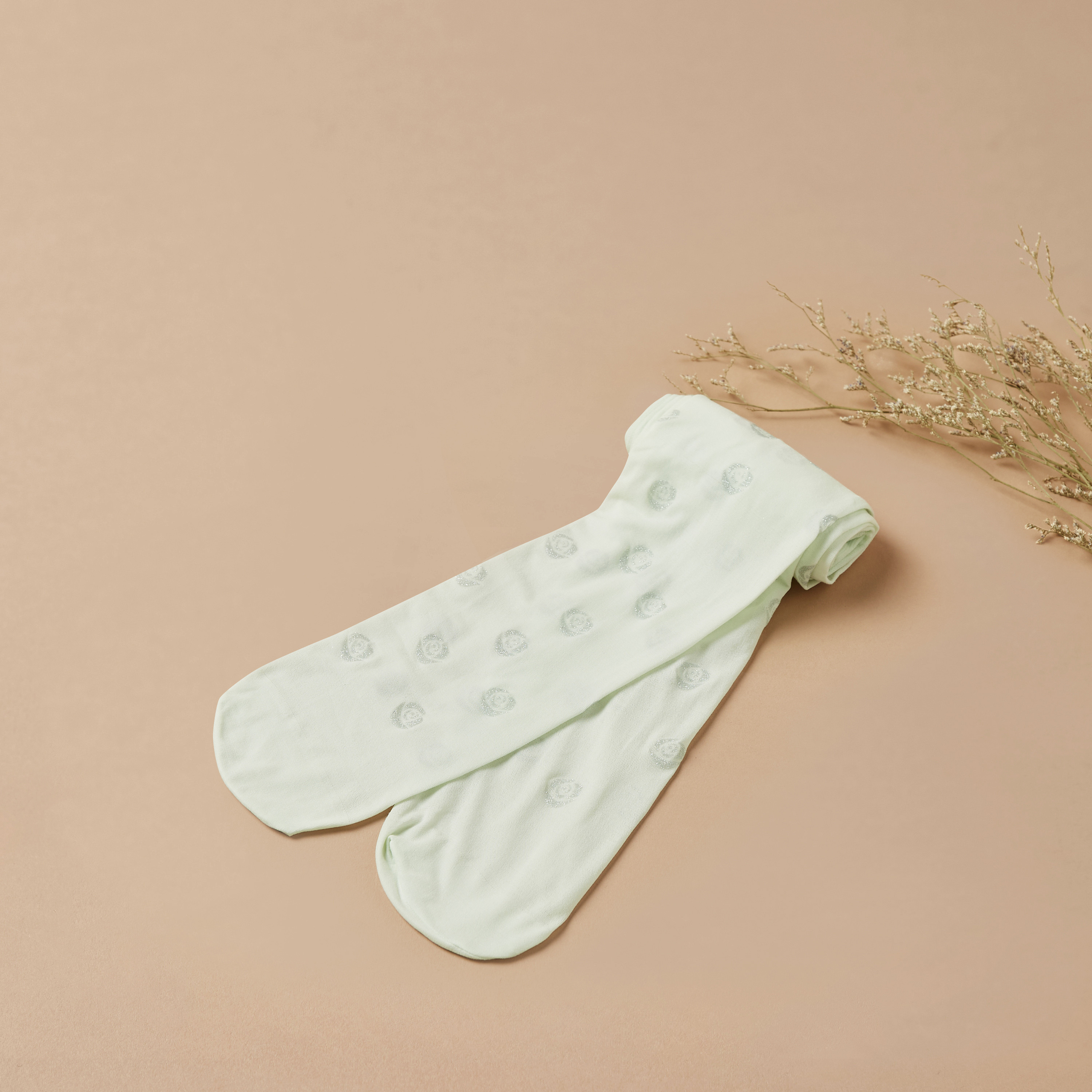 كولون بارز الملمس بخصر مطّاطي من جونيورز-girls-accessories-socks-image-1