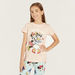 Disney Minnie Mouse Print T-shirt and Pyjama Set-Nightwear-thumbnail-1