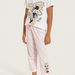 Minnie Mouse Print T-shirt and Pyjama Set-Nightwear-thumbnail-3